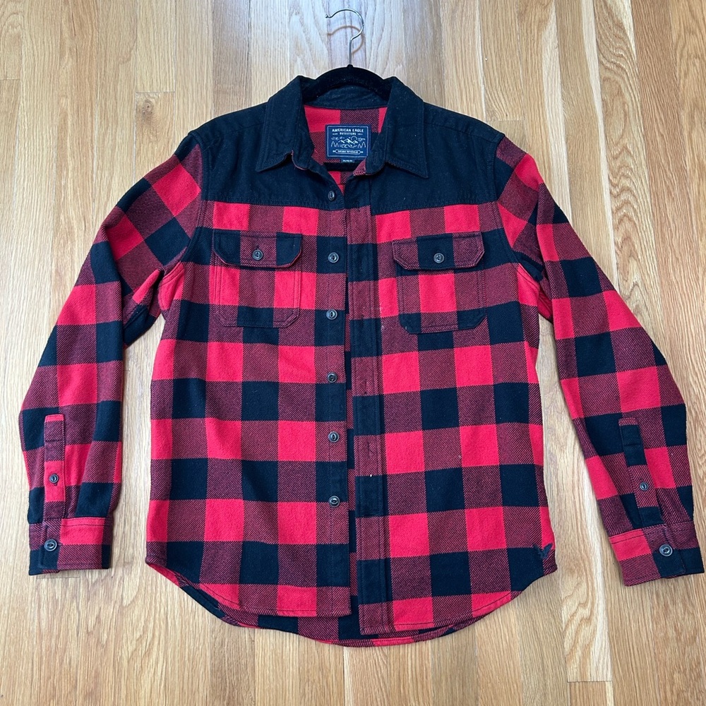 American Eagle Mens Flannel Jacket